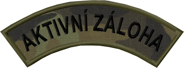 Domovenka AKTIVNÍ ZÁLOHA rozměr AČR vz.95 lesní