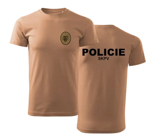 Triko POLICIE SKPV pouštní