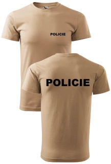 Triko POLICIE pouštní