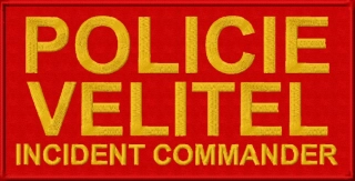 POLICIE VELITEL - velká červená