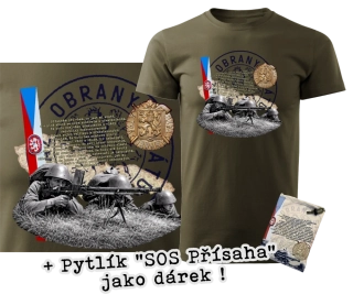 Triko STRÁŽ OBRANY STÁTU - zelené
